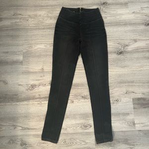 BONGO Junior's Black Seamed Skinny Jeans